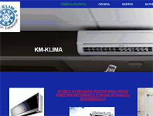 Tablet Screenshot of km-klima.com